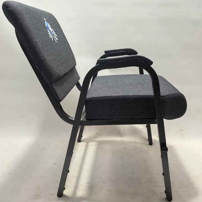 The Modern Stackable Conference Event Chair is a versatile, stylish, and durable seating solution designed for conferences, seminars, corporate meetings, training sessions, churches, hotels, banquet halls, schools, and event venues. Combining modern aesthetics with practical functionality, this chair provides comfortable seating while maximizing space efficiency. Constructed with a strong metal frame and a high-quality seat and backrest, the chair is engineered to withstand frequent use in busy commercial and institutional environments. The ergonomic design offers excellent support and comfort, making it suitable for extended meetings, workshops, conferences, and special events. One of its standout features is the stackable design, allowing multiple chairs to be neatly stacked when not in use. This helps save storage space and makes transportation, setup, and venue management much easier. Its sleek modern appearance complements a wide range of interior styles, creating a professional and organized atmosphere. Whether used in conference rooms, training centers, event halls, hotels, educational institutions, or places of worship, the Modern Stackable Conference Event Chair delivers reliability, comfort, and modern style. Key Features Modern and professional design Stackable for easy storage and transport Strong and durable metal frame Comfortable ergonomic seating Suitable for conferences, events, and training sessions Lightweight yet sturdy construction Easy to clean and maintain Space-saving seating solution Ideal for commercial and institutional use Long-lasting performance and stability