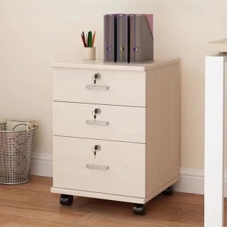The 3 Drawer File Office Cabinet is a secure and efficient storage solution designed to keep office documents, files, and important records neatly organized and easily accessible. Ideal for corporate offices, home offices, schools, and business environments, this cabinet helps maintain a clean and professional workspace. Built with a strong and durable metal or engineered wood frame, the cabinet is designed for long-lasting use and daily handling of office files. Its three spacious drawers provide ample storage for A4 files, folders, stationery, and office essentials, ensuring everything stays well-organized and within reach. Each drawer operates smoothly for easy access, while the sturdy construction ensures stability and reliability. Many designs also include a locking system to secure confidential documents, making it perfect for offices that handle sensitive information. With its compact and space-saving design, the 3 Drawer File Office Cabinet fits easily under desks or in tight office spaces without compromising storage capacity. Its modern and professional look complements any office interior. Key Features Three spacious storage drawers Strong and durable construction Smooth sliding drawer mechanism Secure locking system (on selected models) Suitable for A4 files, folders, and documents Compact and space-saving design Ideal for office and home use Professional and modern appearance Easy to clean and maintain Enhances office organization and efficiency