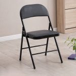 The Armless Black Foldable Leather Chair is a practical and stylish seating solution designed for offices, conference rooms, training centers, events, churches, schools, and home use. Upholstered in premium black leather, this chair offers a sleek professional appearance while providing exceptional comfort for meetings, seminars, and everyday seating needs. Built with a strong steel frame, the chair is engineered for durability and stability. The padded seat and backrest ensure lasting comfort, while the armless design allows for greater freedom of movement and easy placement around tables. Its foldable construction makes storage and transportation effortless, making it an excellent choice for spaces that require flexible seating arrangements. Whether you need additional seating for meetings, events, or training sessions, the Armless Black Foldable Leather Chair combines comfort, durability, and space-saving convenience. Key Features: Premium black leather upholstery Space-saving foldable design Comfortable padded seat and backrest Strong and durable steel frame Armless design for unrestricted movement Lightweight and easy to transport Easy to fold and store when not in use Scratch-resistant and easy-to-clean surface Ideal for offices, conference rooms, churches, schools, training centers, and events Built for long-lasting everyday use