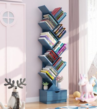 The Tree Style Office Bookshelf is a unique and stylish storage solution designed to bring organization and modern elegance to offices, homes, libraries, and study areas. Featuring a creative tree-inspired design, this bookshelf provides multiple open shelves for displaying books, files, decorative items, plants, and office accessories while adding a decorative touch to your interior space. Made from durable materials, the bookshelf offers excellent stability and long-lasting performance. Its vertical design maximizes storage capacity while saving floor space, making it ideal for compact offices, reception areas, living rooms, and study corners. The open shelf layout allows easy access to stored items while creating an attractive display feature. Whether you are organizing office documents or enhancing your workspace décor, the Tree Style Office Bookshelf combines functionality, creativity, and modern style. Key Features: Unique tree-inspired bookshelf design Multiple open storage shelves Stylish modern appearance Durable and stable construction Space-saving vertical design Ideal for books, files, décor, plants, and office accessories Easy access open shelving system Suitable for offices, homes, libraries, and study rooms Enhances modern interior décor Easy to clean and maintain