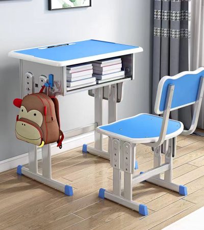 The Kids Desk and Seat for Study is thoughtfully designed to create a comfortable and inspiring learning environment for children at home or in school. With an ergonomic design and child-friendly construction, this study set provides the ideal space for reading, writing, drawing, homework, and creative activities. Its compact size fits perfectly in bedrooms, study rooms, classrooms, and play areas. Made from high-quality, durable materials, the desk and chair are built to withstand everyday use while ensuring stability and safety. The spacious tabletop offers plenty of room for books, notebooks, stationery, and learning devices, while the comfortable seat promotes proper posture during study sessions. The smooth surface is easy to clean, making it practical for busy households and classrooms. Whether you're furnishing a child's bedroom, homeschool setup, daycare, or classroom, the Kids Desk and Seat for Study offers the perfect combination of comfort, functionality, and durability. Key Features: Ergonomic design for comfortable studying Includes a matching kids desk and chair Spacious tabletop for books, homework, and art activities Strong and durable construction Stable and child-friendly design Smooth, easy-to-clean surface Compact and space-saving Encourages proper sitting posture Ideal for homes, schools, classrooms, daycare centers, and study rooms Suitable for reading, writing, drawing, and learning activities