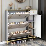 The Modern Shoe Rack Storage Unit is a stylish and space-saving solution for keeping your footwear neatly organized. Designed with a contemporary finish, this shoe storage unit helps reduce clutter while adding a modern touch to your entryway, hallway, bedroom, closet, or living space. It offers ample storage for shoes, sneakers, sandals, boots, and other everyday footwear, making it ideal for homes of all sizes. Built from high-quality, durable materials, the shoe rack is designed for long-lasting performance and everyday use. Multiple storage shelves provide easy access to your footwear while keeping pairs organized and protected from dust. Its compact vertical design maximizes storage without taking up too much floor space, making it perfect for apartments, family homes, and offices. Whether you need a practical organizer for your hallway or an elegant storage solution for your bedroom, the Modern Shoe Rack Storage Unit combines functionality, durability, and modern style. Key Features: Modern and elegant design Multiple shelves for organized shoe storage Spacious capacity for various types of footwear Durable and sturdy construction Compact, space-saving vertical design Smooth, easy-to-clean finish Helps keep shoes neat and dust-free Ideal for entryways, hallways, bedrooms, closets, and apartments Suitable for homes, offices, and commercial spaces Easy to assemble and maintain